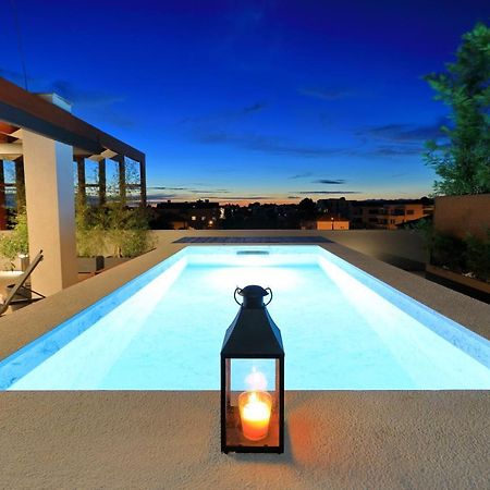 Penthouse Diem - Private Pool With Sea View Zadar Exterior foto